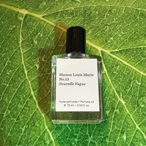 Maison Louis Marie No.13 Nouvelle Vague Perfume Oil - Clear Glass Bottle